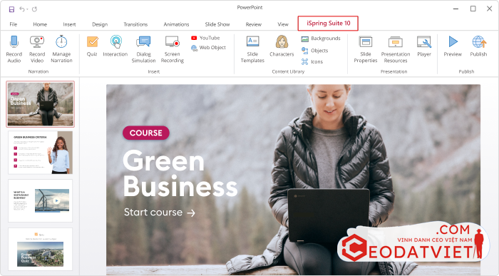 Công cụ Học tập và phát triển 2 iSpring Suite
